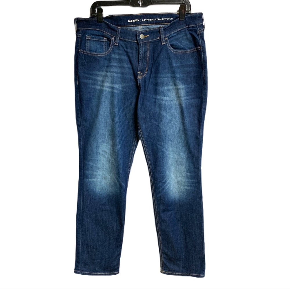 Old Navy Boyfriend Straight Jeans Sz 12